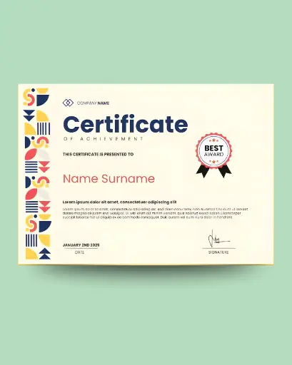 Certificate Print A4 250 gsm